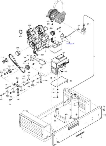 XAS47Dd(G) Generator Kit 230/400V 6.5Kva