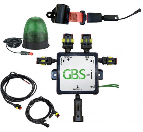 Gbs-I Green Beacon System - Mag Mount- Static Belt 12V