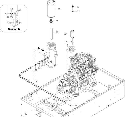 XAS68KD Oil System 1611711031-05