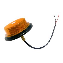 Amber LED Single Bolt Beacon (HEL3363)
