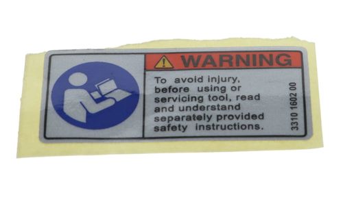 Safety Label