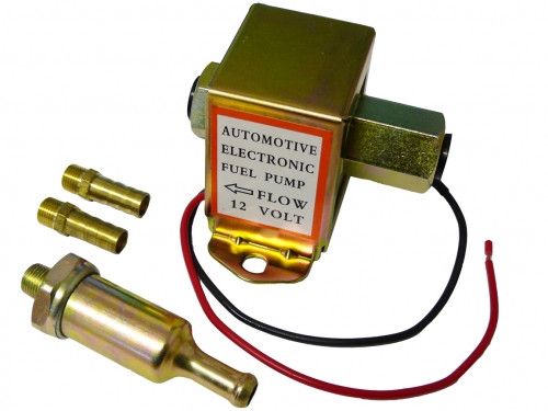 Square Electronic Fuel Pump 12V