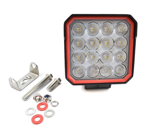 48W Square LED Work Lamp 3071 With Deutsch Connector