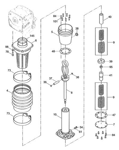 Wacker BS60-2 Guide Cylinder
