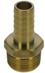 3/8" BSP Threaded Brass - 1/2" Hosetail