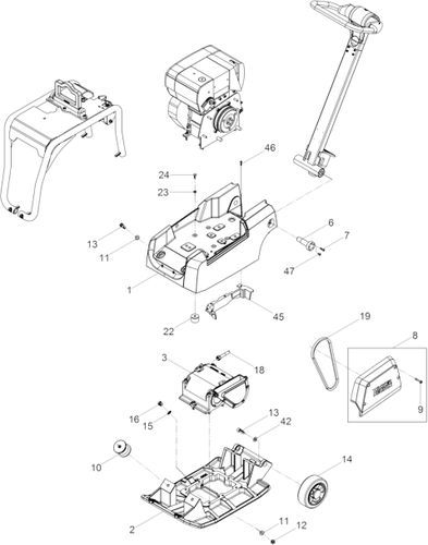 DPU2540H Vibrating Plate