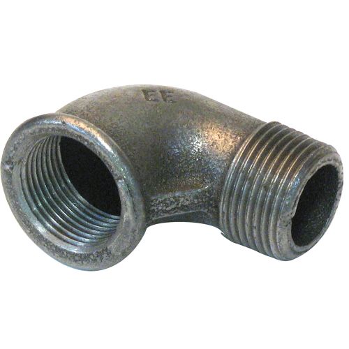 1/2" M/F Malleable Elbow