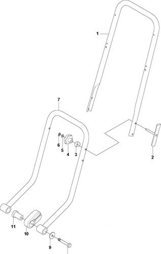 Husqvarna LF60 Handle