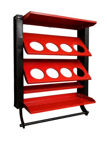 Sealey 8 Can Spray Can Holder & Aerosol Storage Rack