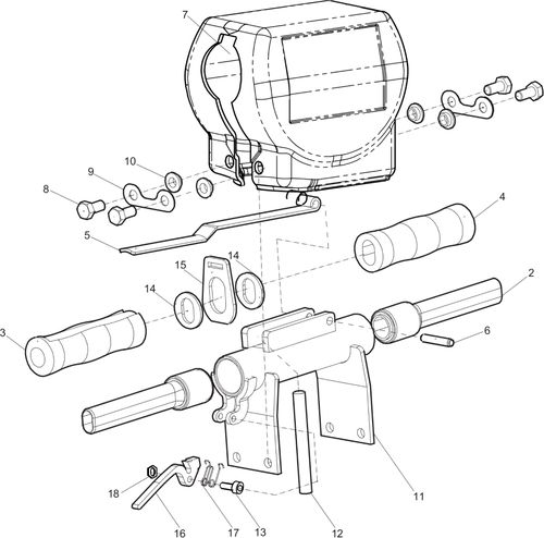 Atlas Copco LH200 Hbp Handle - Standard