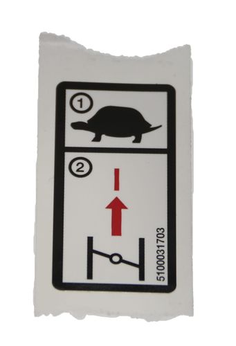 Wacker Neuson Starter Label