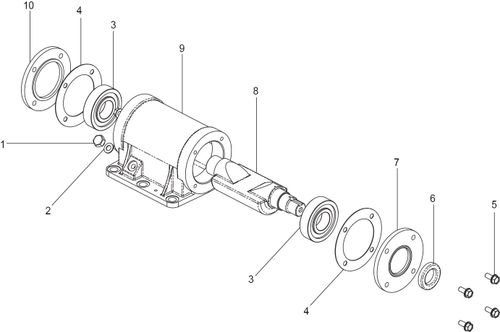 Belle PCX 500 Vibrator Unit