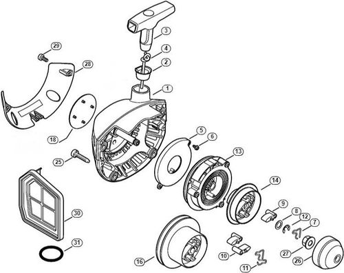 Stihl FS240 Recoil Starter
