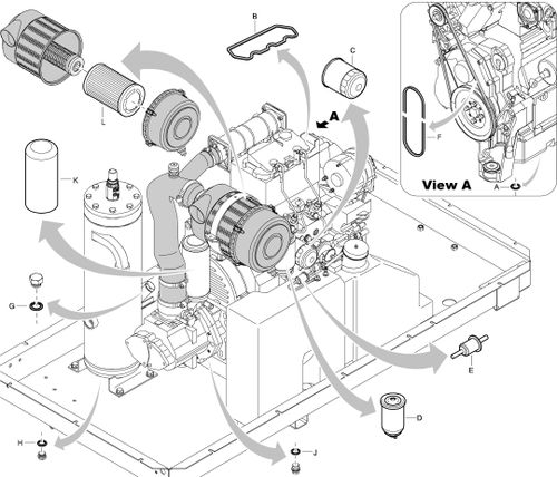 XAS47Dd(G) Service Kits