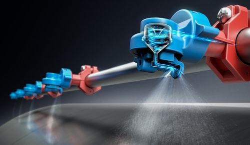 Bomag Blue Spray Nozzle