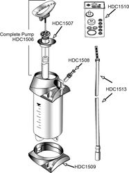 10Ltr Pressurised Water Bottle Parts