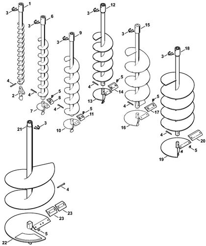 Stihl BT131 Earth Augers