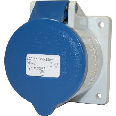 240V 32 Amp Surface Mounted Socket