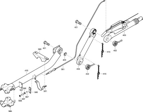 XAS47Dd(G) Towbar Adjustable With Brakes