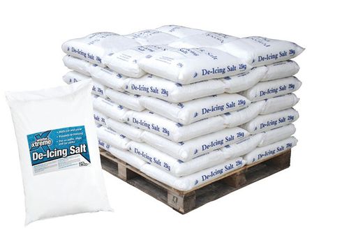 White De-Icing Salt 42 X 25Kg Bags