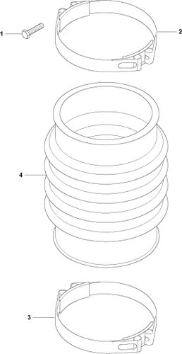 Husqvarna LT5005 Bellows Repair Kit