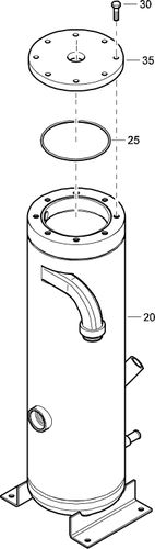 XAS47Dd(G) Oil Separator For Asme