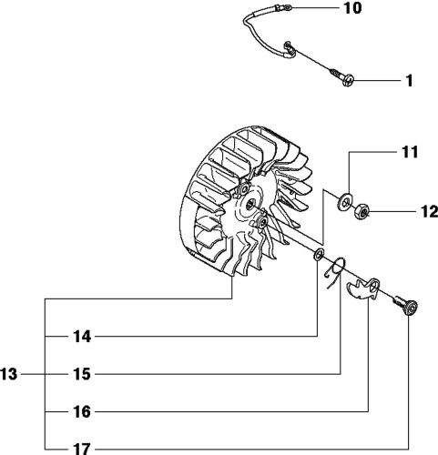 K750 Flywheel