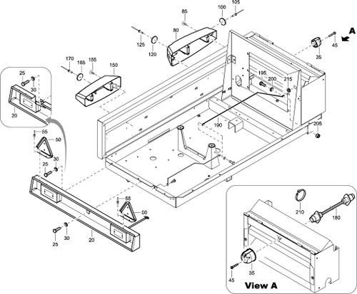 XAS90 Dd Road Lighting For Steel Canopy