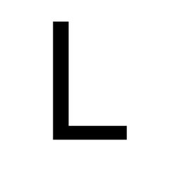 Letter L Refill Characters Pack Of 20