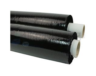 Black Cast Pallet Stretch Wrap 500mm X 250m X 23Mu