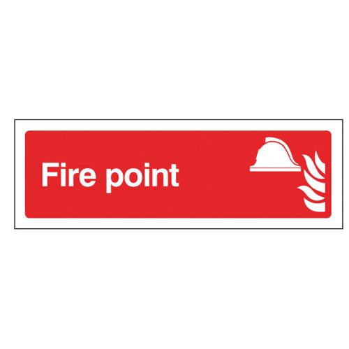 Fire Point Sign S/A 300X100