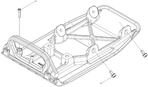 Wacker Neuson BPS1135Bw Baseplate Fixing Parts