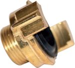 1" Brass Claw Hose Fitting