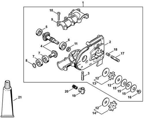 HT131 Gear Head (Old Type)