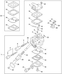 Carburetor 4244/10 Sn: >363969335