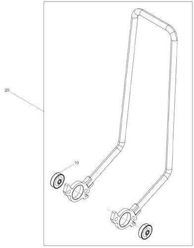 Wacker Neuson BPS1135Bw Guide Handle