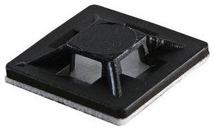 Self Adhesive Cable Tie Base 4.7mm Black