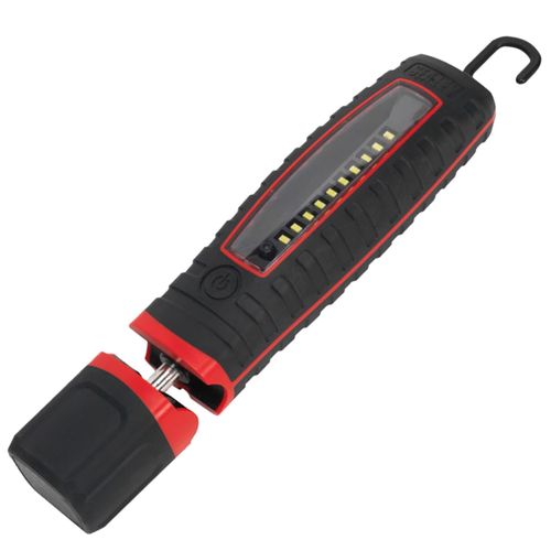 LED 360 3W Rechargeable Torch Black
