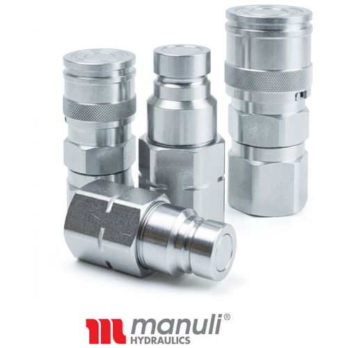 Flat Face - Manuli Brand High Pressure Couplings Series