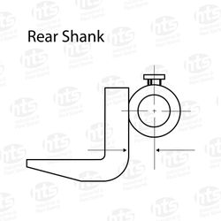 Telehandler / Forklift Fork Rear Shank