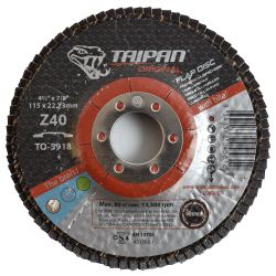 4 1/2" (115mm) Abrasive Flap Disc (40 Grit)