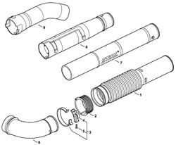 Pleated Hose