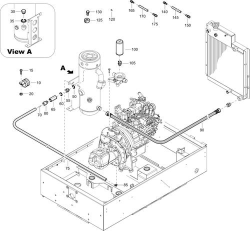 XAS48KD Oil System 1611716231-06