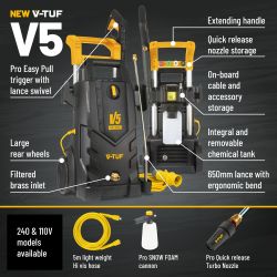 V5 X2 Site Pressure Washer