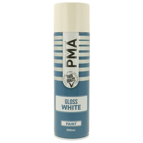 White Gloss Paint -  500ml Aerosol
