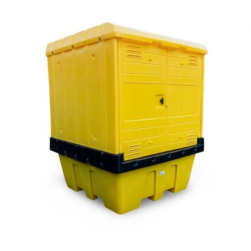IBC Bunded Spill Pallet With Hardcover
