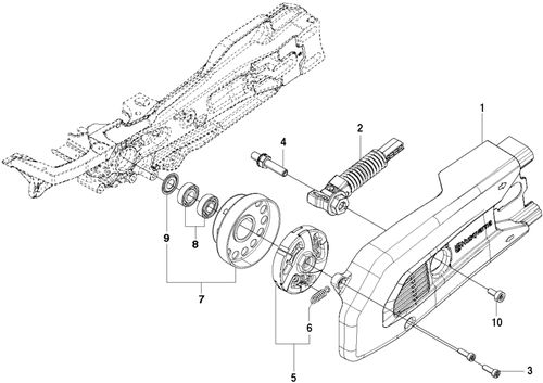 Husqvarna K970 Clutch