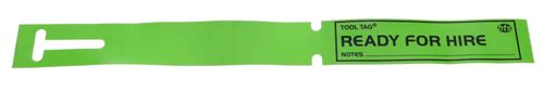 Tool Tag® Hire Labels - Green | Roll Of 100