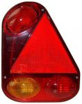 Radex Vertical Rear Combi Lamp 5+4 Pin With Fog - Radex Right Hand Vertical Rear Combi Lamp 5+4 Pin