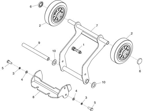 Belle PCX 500 Wheel Kit (For Cast Baseplate)